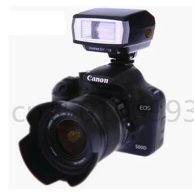 Universal Mini Hot Shoe Flash BY-18 BY18 for Canon 650D 700D 600D for Sony A7 A7R A7S A7II A7R3 NEX-6 A6000 A6300 Work with Hot