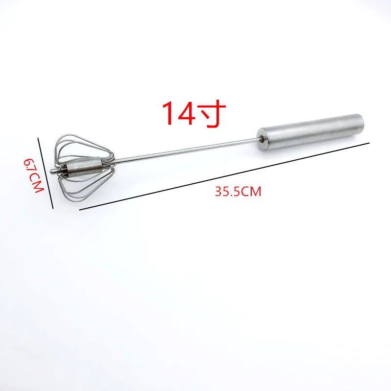 

Stainless Steel Semi-Auto Self Turning Egg Beater Whisk Mixer Blender Egg Stirrer Kitchen Egg Tools For Making Cream Eggbeater