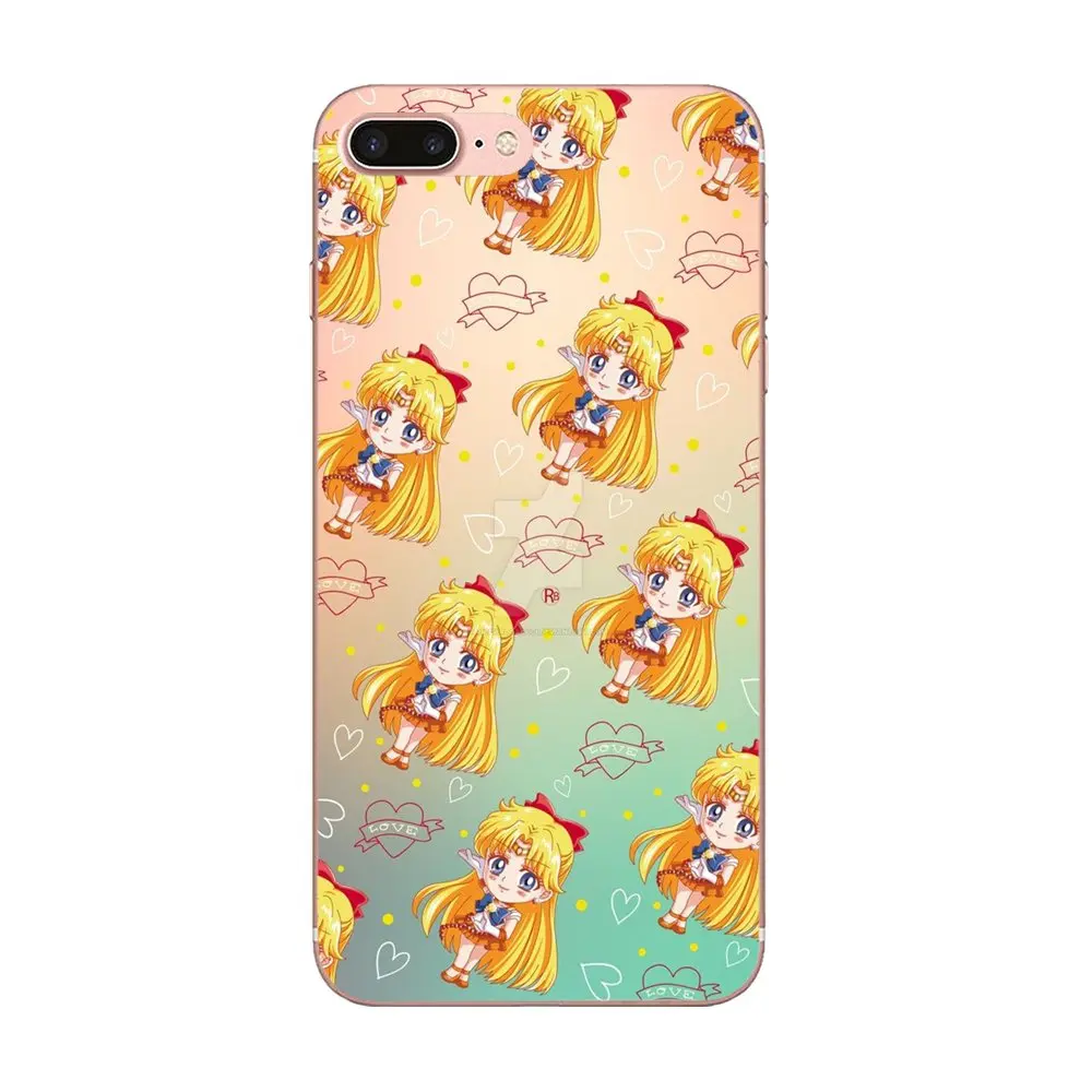 Модный Сейлор Мун Винус гибкие для Samsung Galaxy A10 A20 A20E A3 A40 A5 A50 A7 J1 J3 J4 J5 J6 J7 2016 2017 2018 |