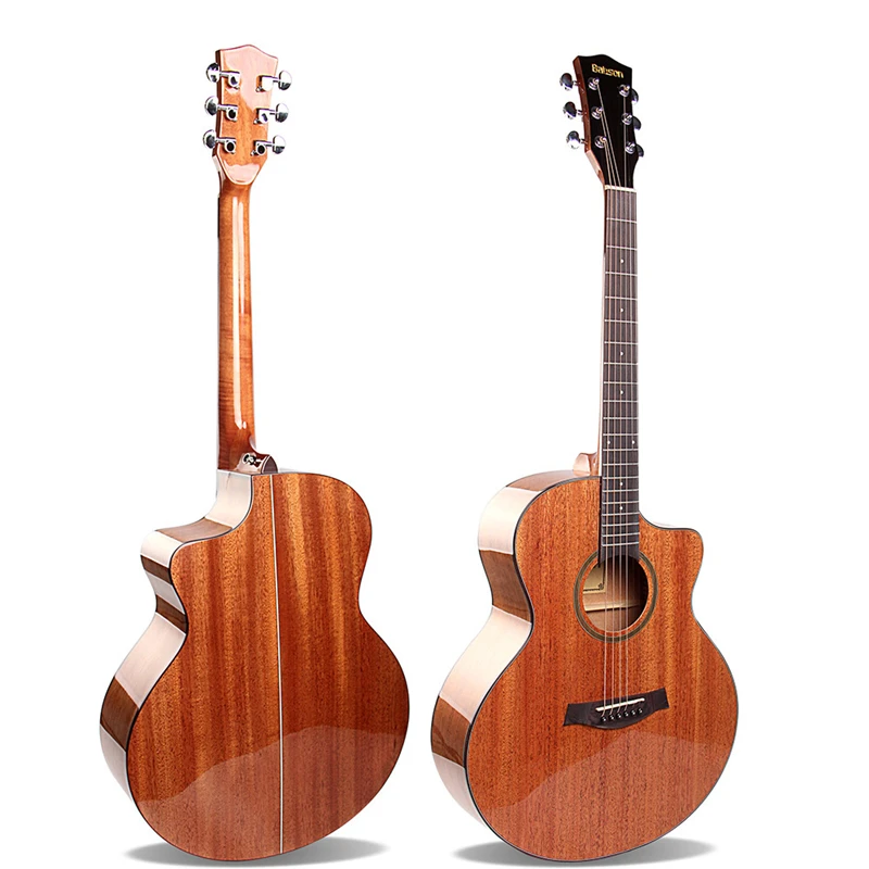 

41 Inch Folk Guitar 6 String Mahogany Guitar High Quality Acoustic Guitar Concert Musical Instrument Gift AGT261
