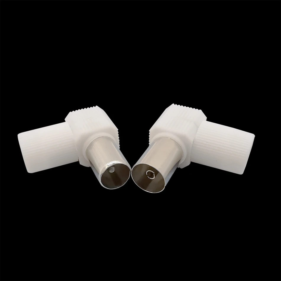 

Комплект из 2 предметов, рост от 90 градусов ТВ Гнездовой разъем Jack для антенны мужского и женского пола ТВ RF коаксиальный под пайку Бесплатна...