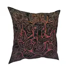 Господь слон Ганеш наволочка домашний Декор украшение для животных диванные подушки для Гостиная двухсторонняя Полиэстеровая печать