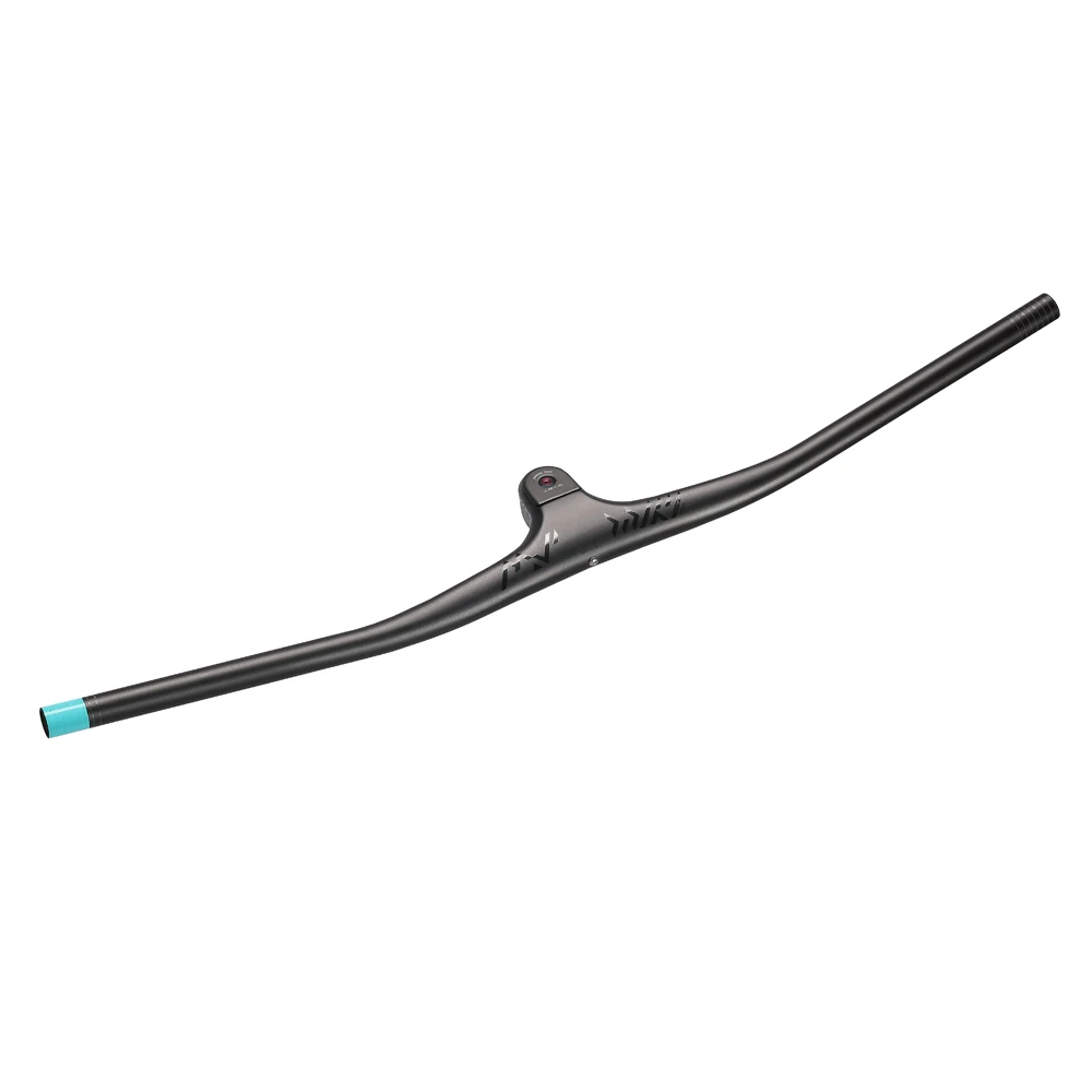 Дешево T1000 углеродное волокно интегрированный горный велосипедный руль стояк-10 градусов единица 810 мм титановый винт для использования MTB AM Cross Country