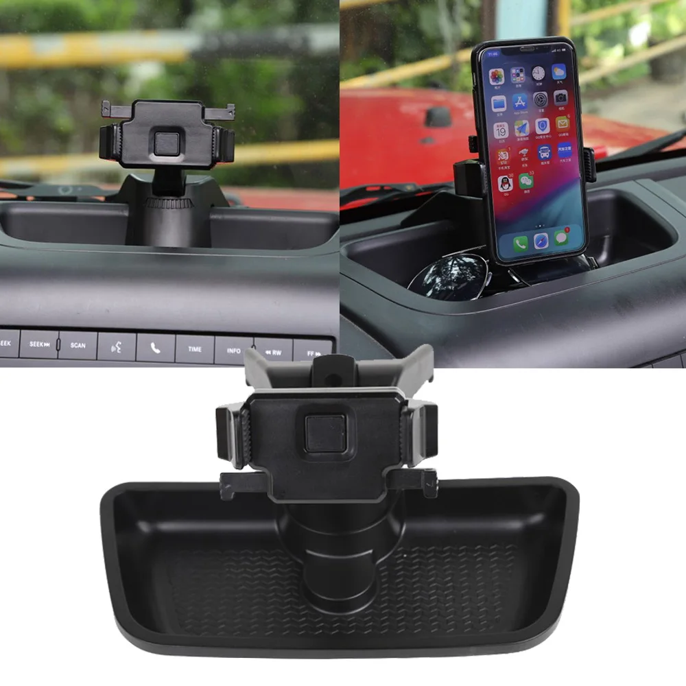 Для Jeep Wrangler JK 2012 2013 2014 2015 2016 2017 держатель телефона Подставка GPS кронштейн для