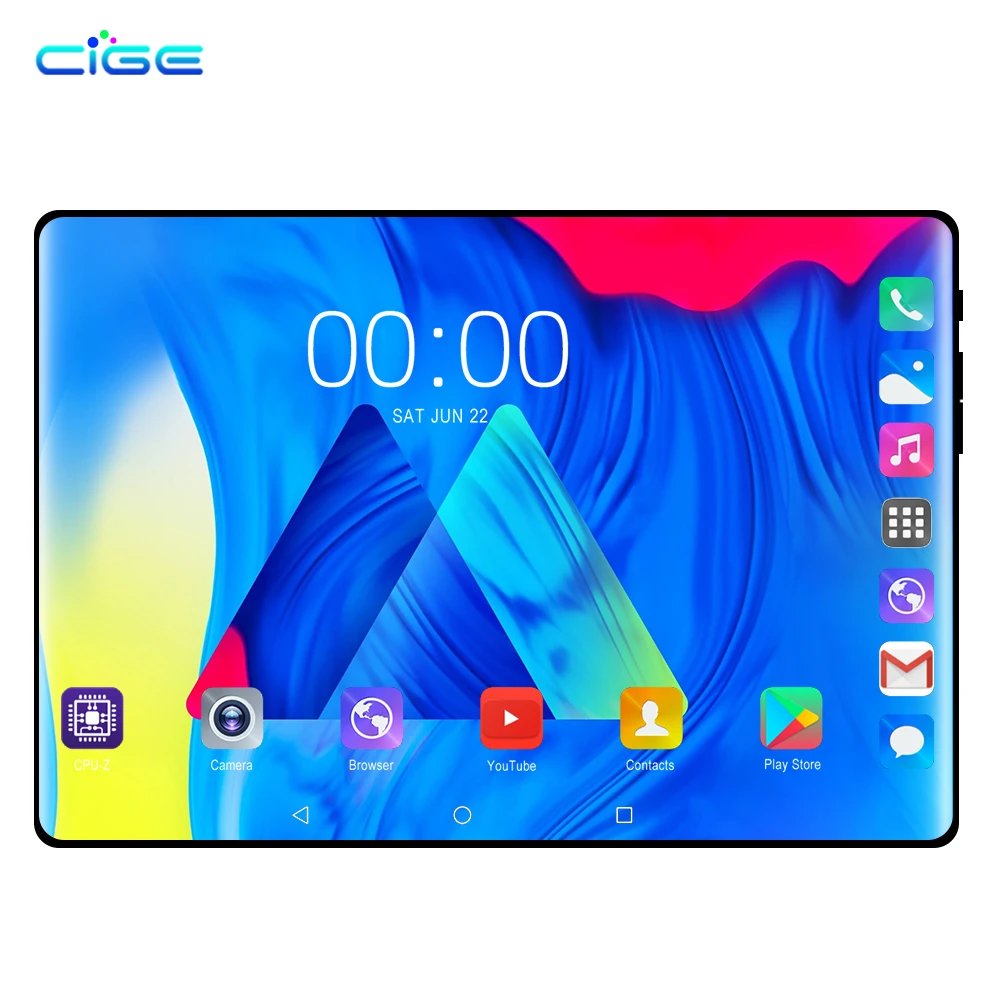Новый дизайн 10 1 дюймов android 7 0 планшетный ПК 2 ГБ 32 две sim карты 1280*800 HD большой экран