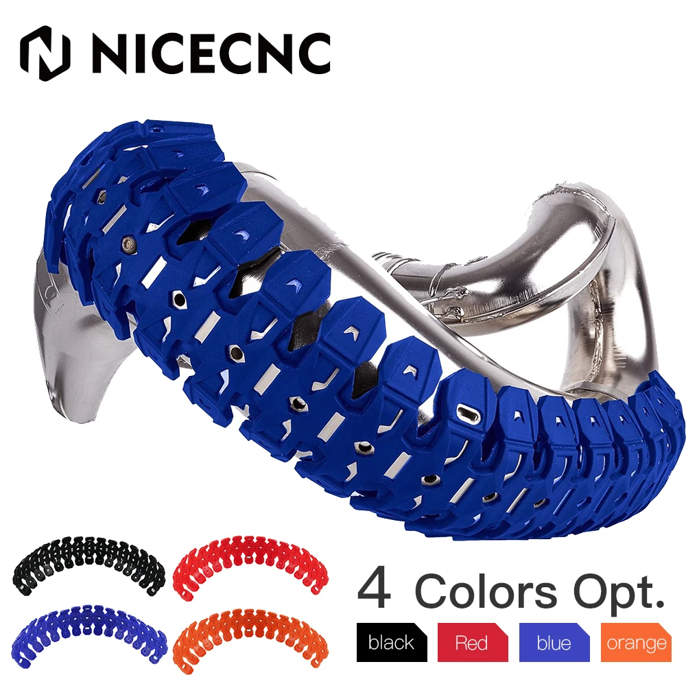 

NiceCNC Exhaust Shield Muffler Pipe Protector Cover Heat Shield For YAMAHA YZ125/YZ250 2005-2023 SHERCO SE 250/300 2014-2023