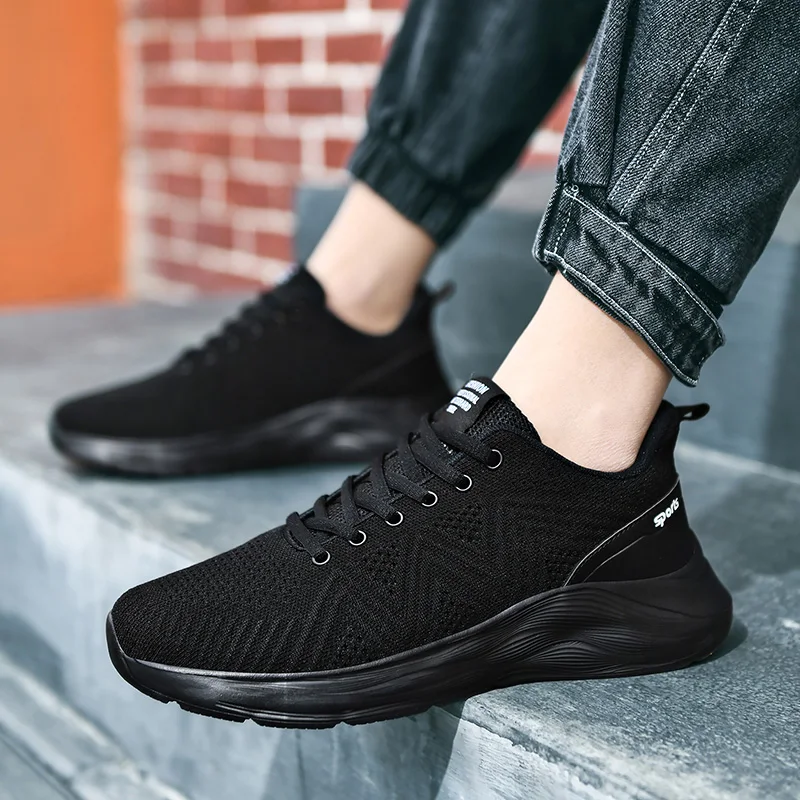 

REETENE 2021 Breathable Men'S Sneakers Summer Outdoors Men Sport Shoes Comfort Shoes For Men Lightweight Walking Shoes Men