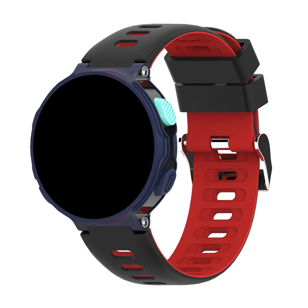 Сменный силиконовый ремешок для Garmin Forerunner 235/235 lite/220/230/620/630/735xt двойной цветной ремешок для часов