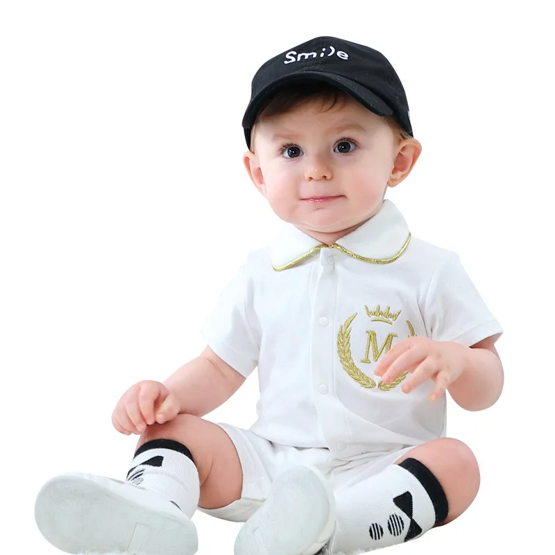 

Baby Romper Cotton White Baby Boy Clothes Newborn Carton Summer Newborn Clothes Short Sleeve Infant Rompers Jumpsuit