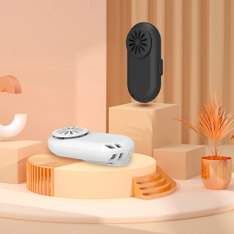 

Портативная мини-маска с зарядкой от USB, летняя уличная маска с зажимом, воздушный фильтр в веер, бесшумный охлаждающий очиститель воздуха д...