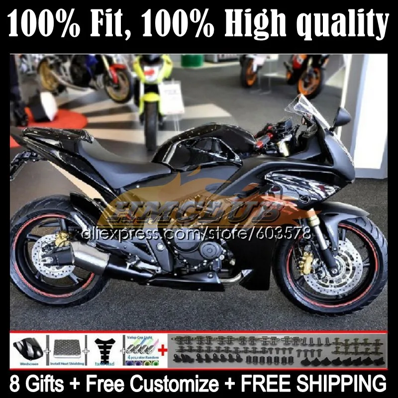 

Injection For HONDA CBR 600 F 600F CBR600 F F4i 87CL.37 CBR600F 11 12 13 14 CBR600F4i 2011 2012 2013 2014 Fairings Stock black