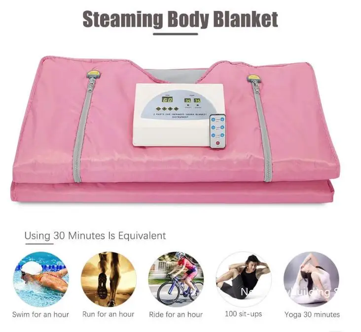 Тепловое одеяло для сауны из ткани Оксфорд 2-зонное цифровое дальнее