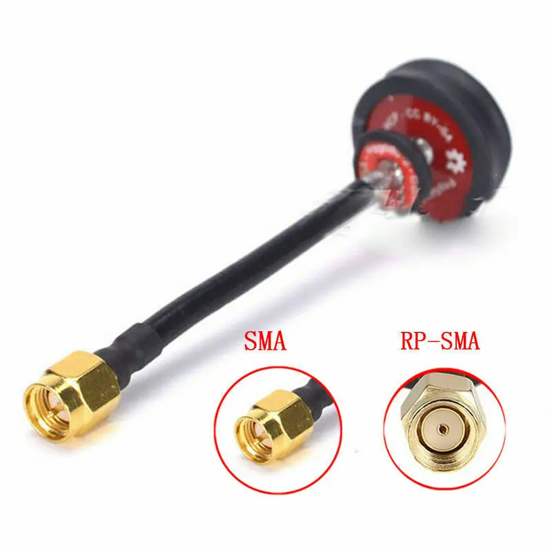 

50W 5CM/1.97" 5.8G 5dBi Omni Pagoda Flat Panel Antenna Omnidirectional Replacement FPV Antenna RP-SMA SMA Optional