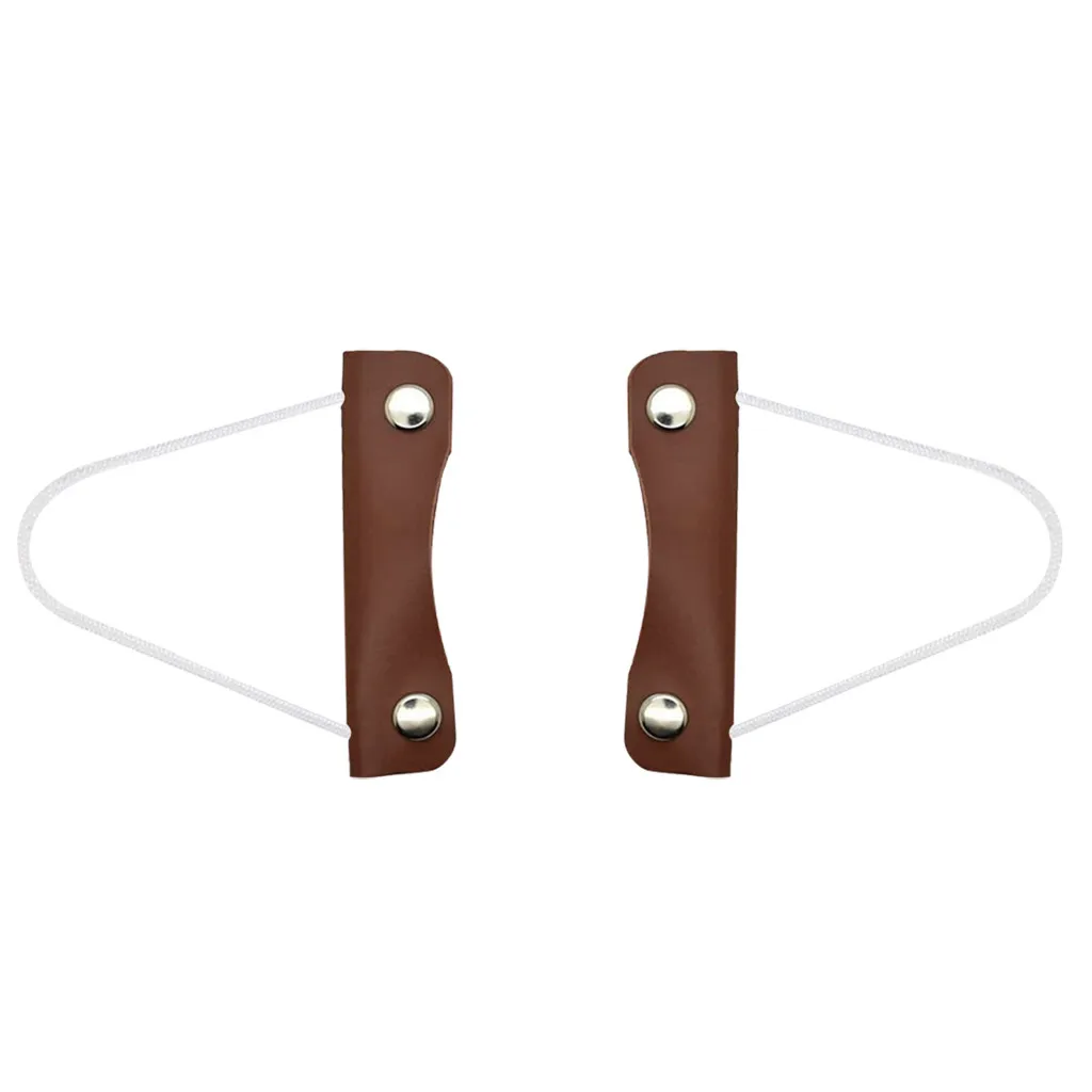 Прочный твердый кожаный зажим для многоразового использования Кухонное