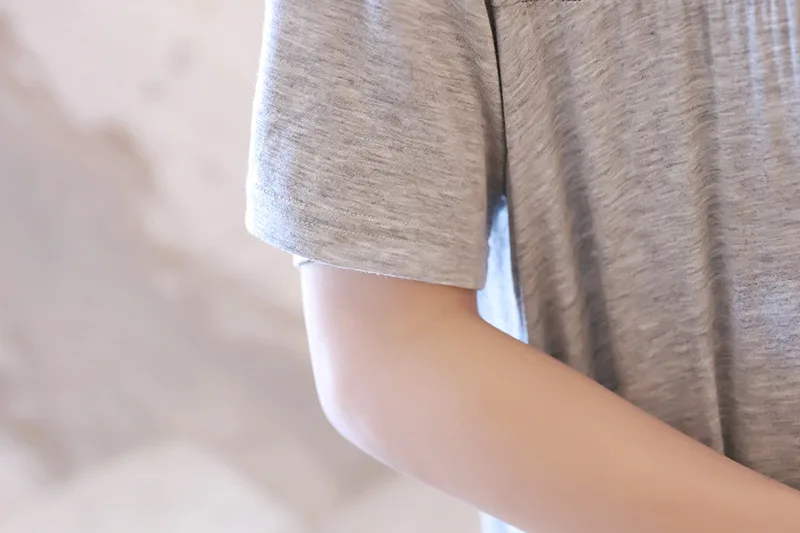 Женское платье большого размера свободное однотонное с оборками модель Y0125 на