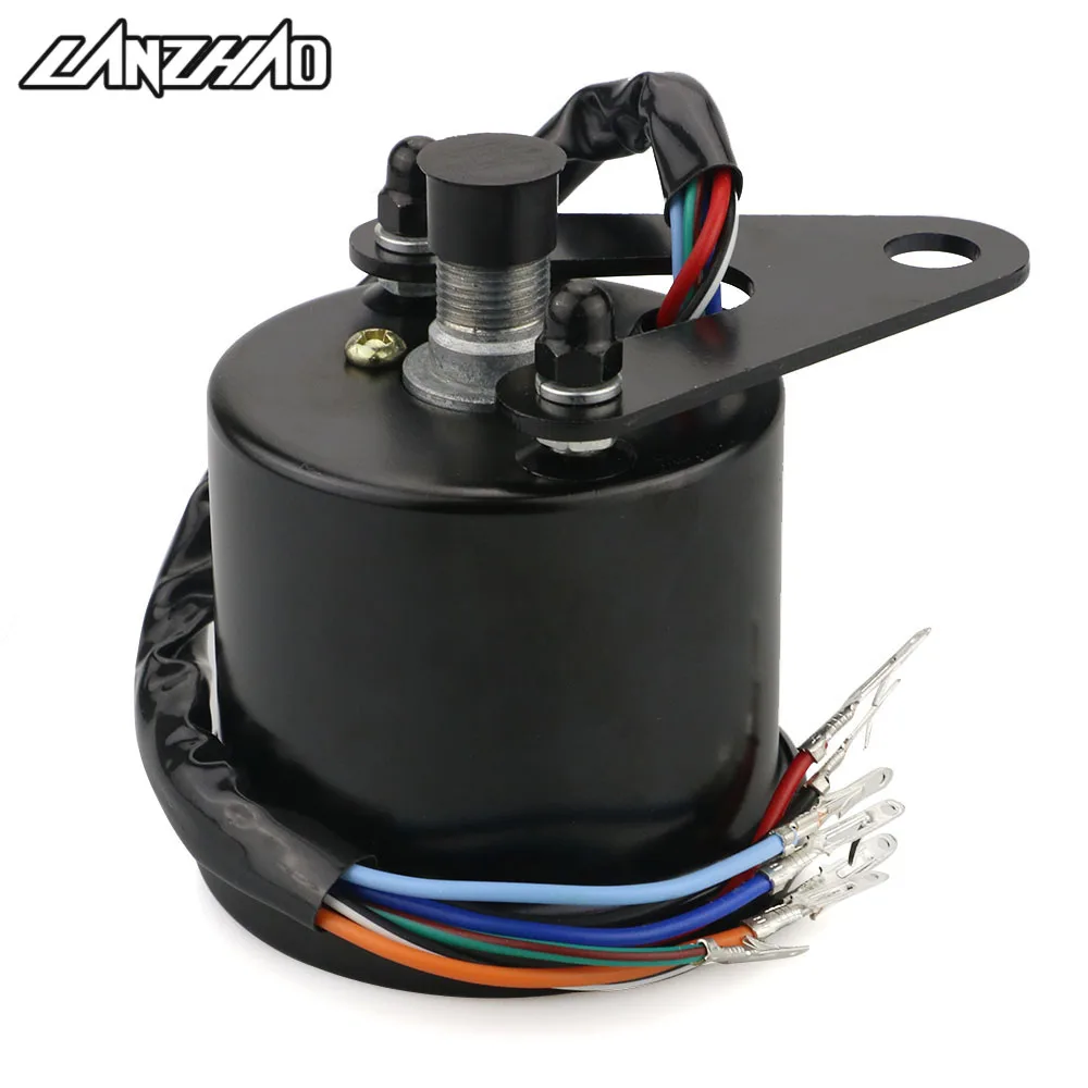 Мотоцикл в стиле ретро одометр 12 В мотоцикл двойной скоростной измеритель со