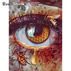 EverShine алмазная живопись Мультяшные наборы для вышивки крестиком Алмазная мозаика пчела картина Стразы глаз Вышивка бисером ручная работа искусство