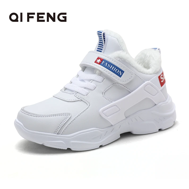 

2022 Children Winter Sneakers Shoes Kids Sport Footwear Light Shoes Autumn Waterproof Soft Boy Sneakers Fashion Checkered Shoes