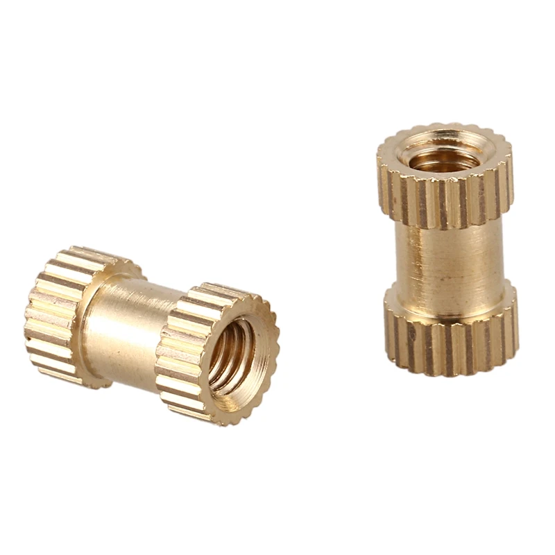 Горячая XD-100pcs M3x8mm сшивание круглые металлические бесконечные резьбовые вставки