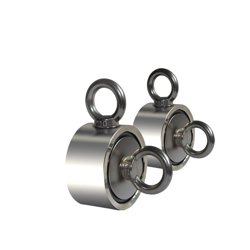 Мощный Неодимовый магнит двухсторонний поисковый супермощный спасательный