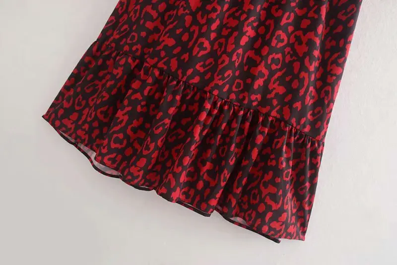 Модное женское платье с принтом старых птиц 58-9004 в европейском и американском