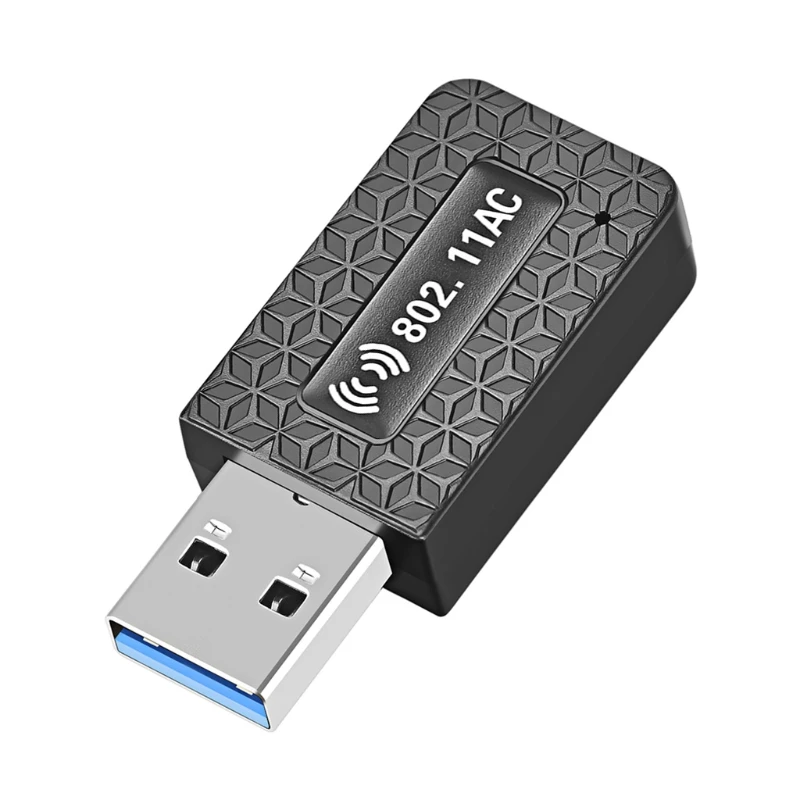 

USB Wi-Fi адаптер переменного тока, 5 ГГц, 1300 Мбит/с, сетевая карта, USB 3,0, беспроводная антенна, двухдиапазонный модуль Wi-Fi 2,4G и 5,8G для ПК, ноутбука