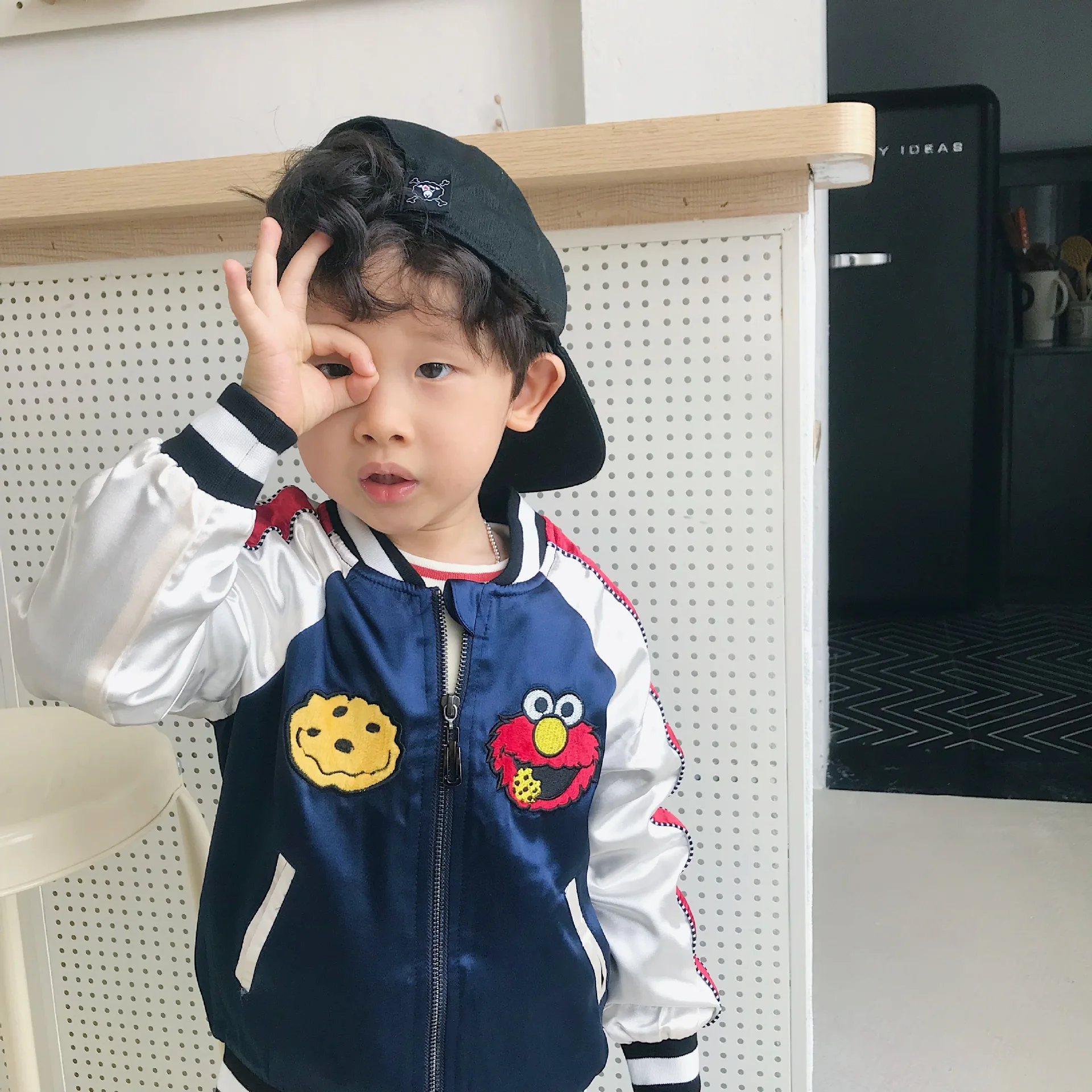 Tonytaobaby/осенне-зимняя одежда Новое Детское пальто-кардиган с героями мультфильмов одежда для мамы, куртка для мальчиков пальто для девочек