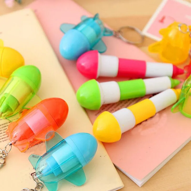 30 шт Выдвижной самолет шариковая ручка брелки для ключей офиса и школы премии