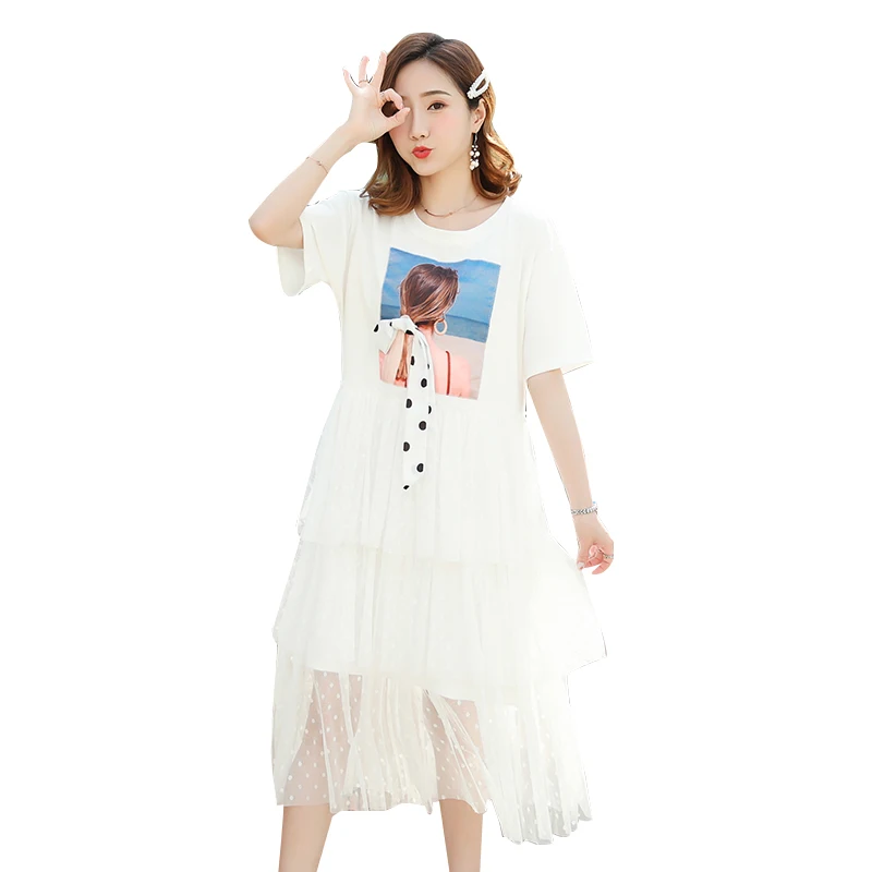 

2021 Popular Skirt Women's New plus Size Long Dress Very Fairy French Niche A- line Dress Fresh Dress