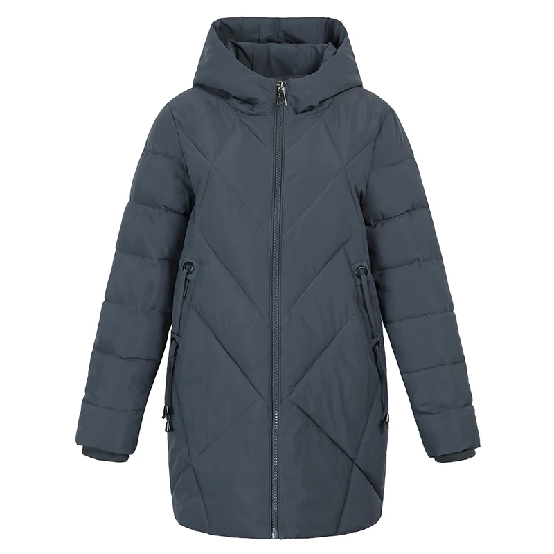 

2020 Fashion Winter Coat Women Hooded Thick Warm Plus Size Cotton Padded Jacket Female Parka Casual Loose Winter Female Outwear