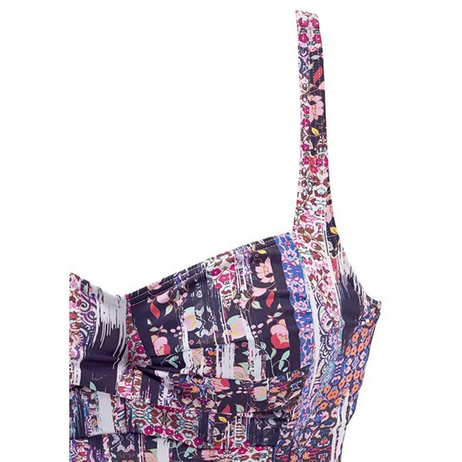 Женский танкини из двух частей высокая талия бикини сексуальный купальник