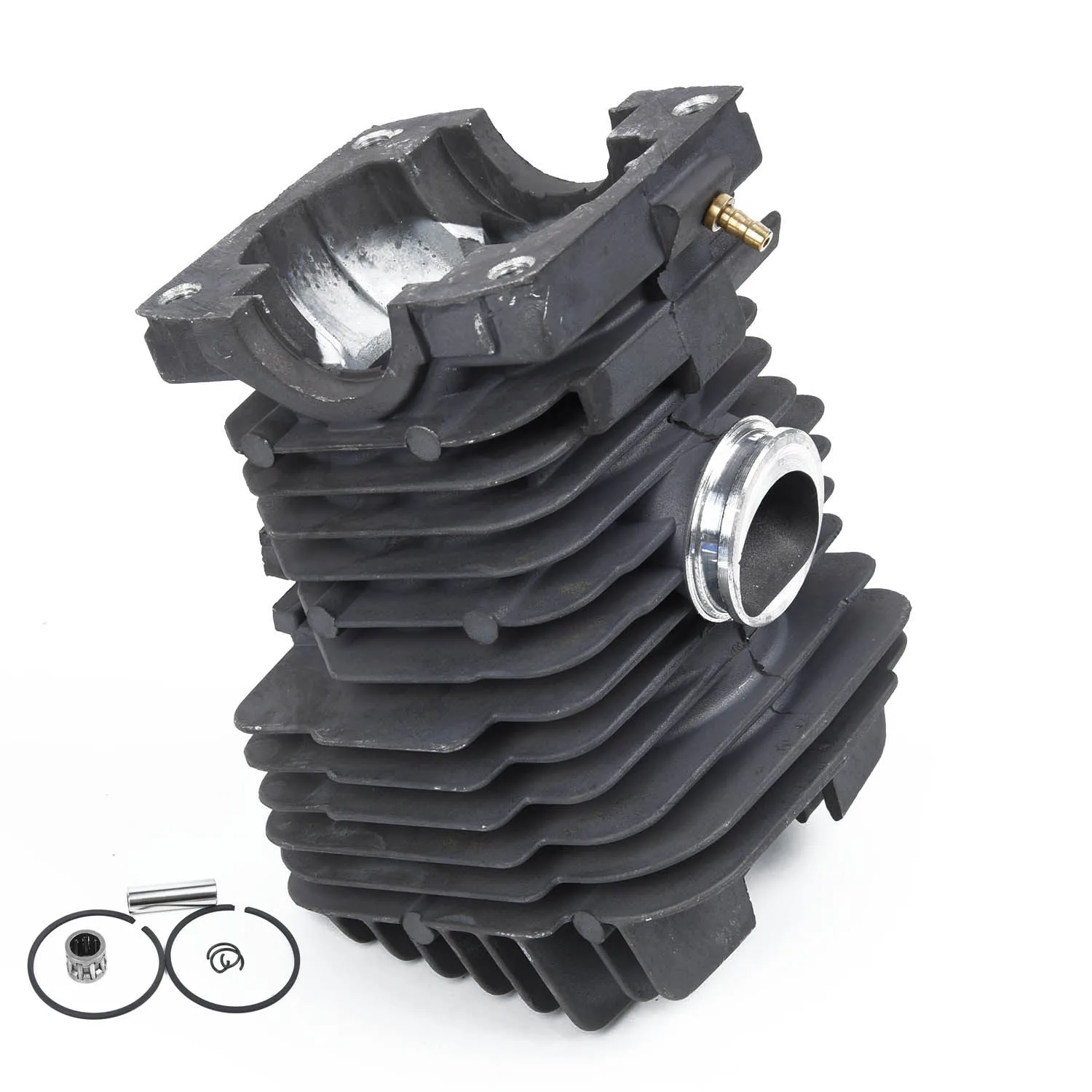 Цилиндр поршневый кольцевой штифт с 2 зажимами комплект подходит для STIHL MS390 MS290