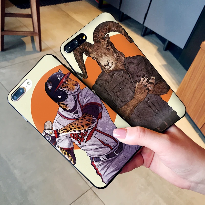 Художественная мода животных иллюстрация для Xiaomi Redmi 7 Note 4X 5A 16G 32G GO 7A K20 pro 6 5 8 Pro