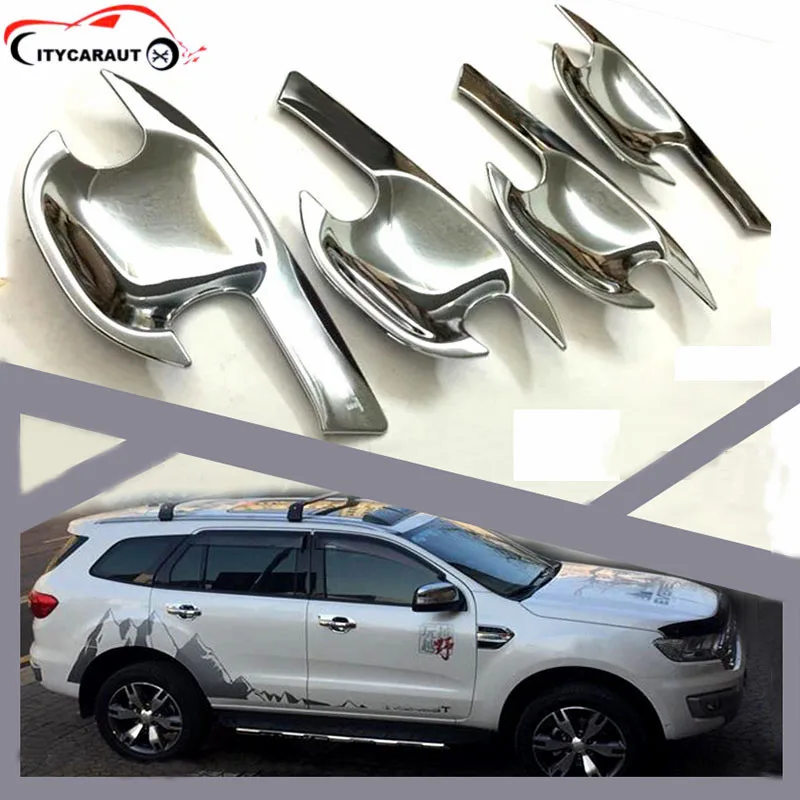 Крышка для ручки двери CITYCARAUTO 2015-2017 everest черная крышка из АБС-пластика наружных