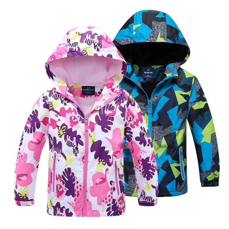 Осень 2020 теплые куртки для девочек пальто мальчиков маленьких Детская верхняя