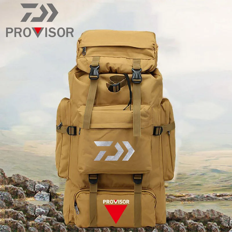 Водонепроницаемый рюкзак для рыбалки DAWA 2020 тактический 70 л спортивная сумка