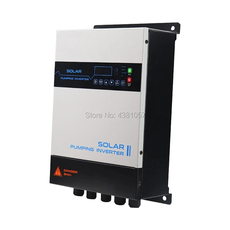 MPPT Солнечный водяной насос инвертор 1500 Вт 2200 с входом RS485 DC200V 400V к AC220V солнечный