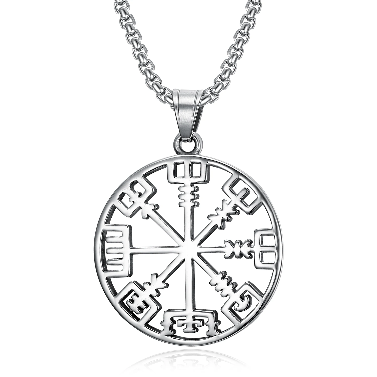 Винтажное металлическое ювелирное изделие викингов крутой Амулет из