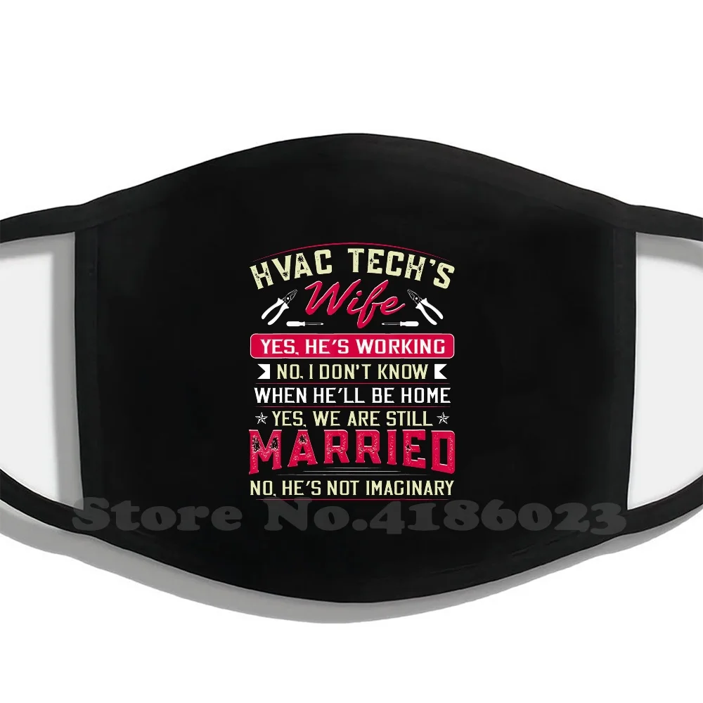

Funny Hvac Tech Wife Hvac Technicians Girlfriend Mom Fashion Funny Mouth Mask Funny Hvac Tech Wife Hvac Technicians Girlfriend