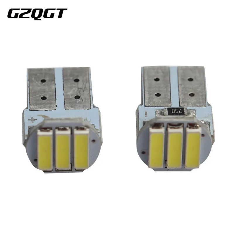 10x Автомобильный Свет T10 3smd 7020 светодиодные лампы для чтения зазор Автомобильные