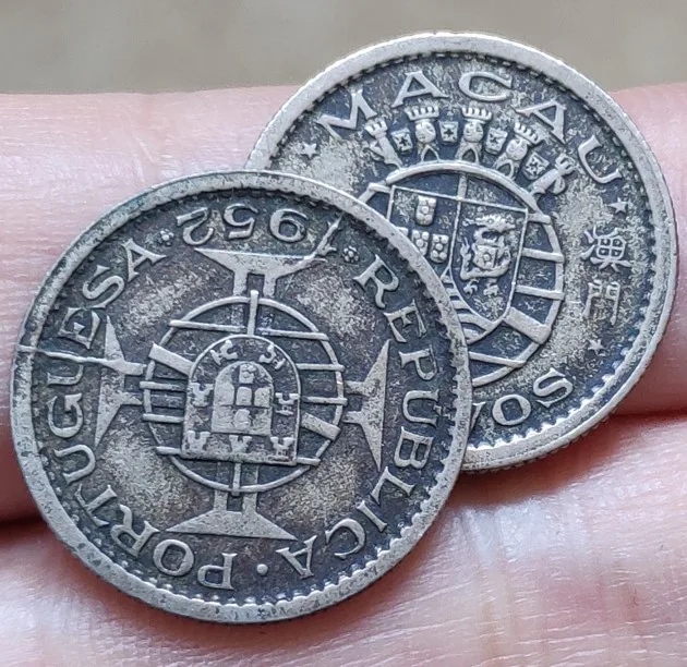 20MM macau 1952 100% Real Genuine Comemorative Coin Original Collection | Дом и сад
