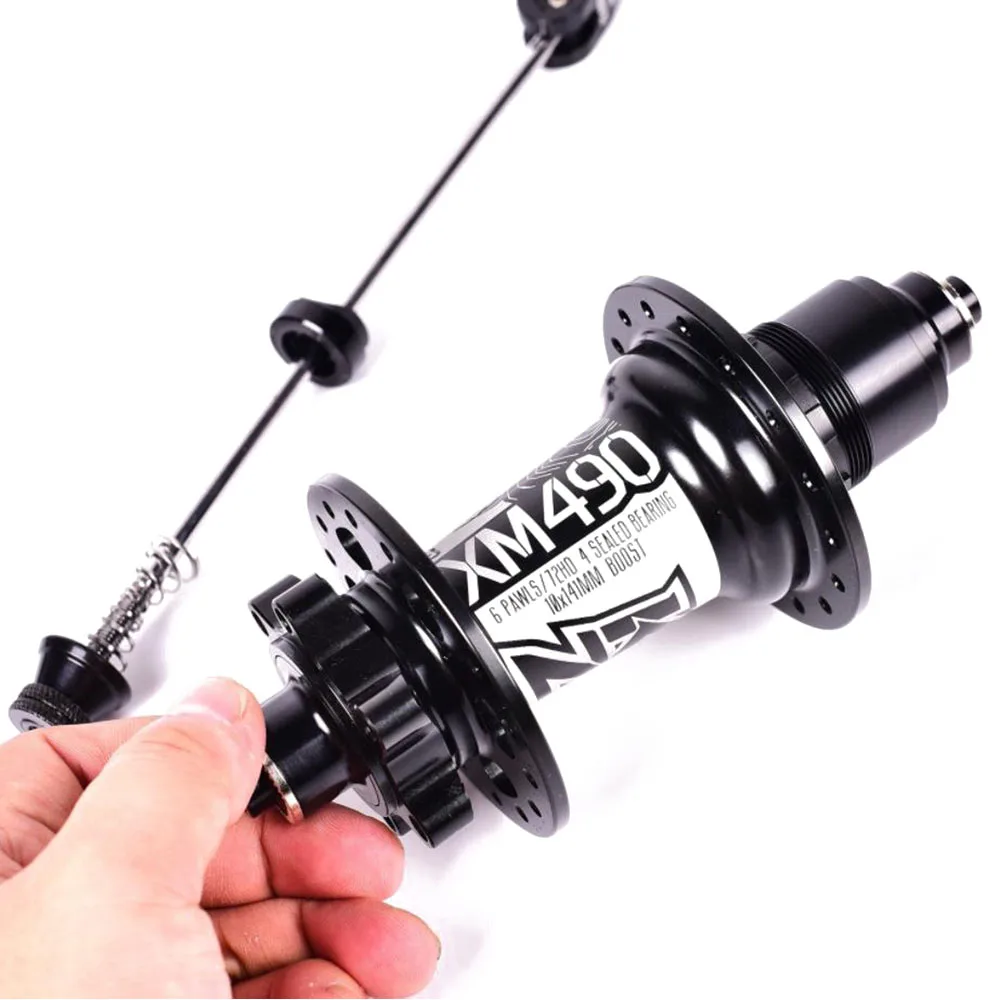 KOOZER MTB велосипед 141 Задняя Ступица XD quick release 32 отверстия 4 подшипника 72 кольца 8 9 10 11