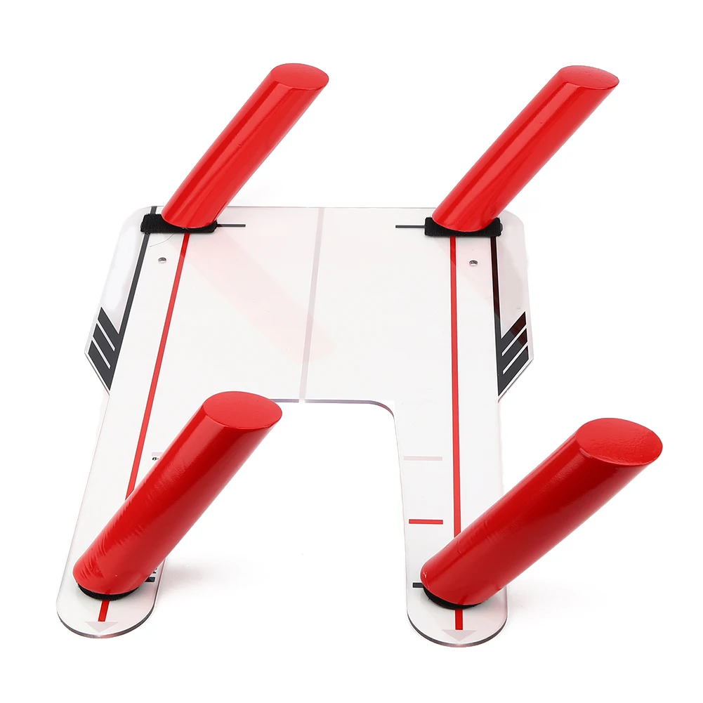 4 красных скоростных стержня качели тренажер зеркальная основа форма Brandish