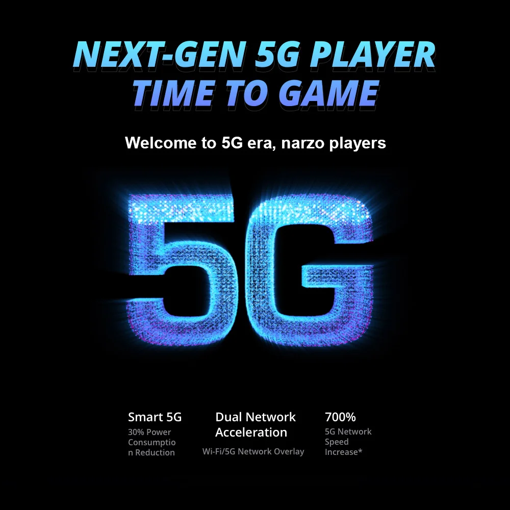 【750₽-150₽：Ucenka251】Realme Narzo 30 5G смартфон 4 Гб 128 Dimensity 700 6 5 '➐ Гц Дисплей 48MP тройной