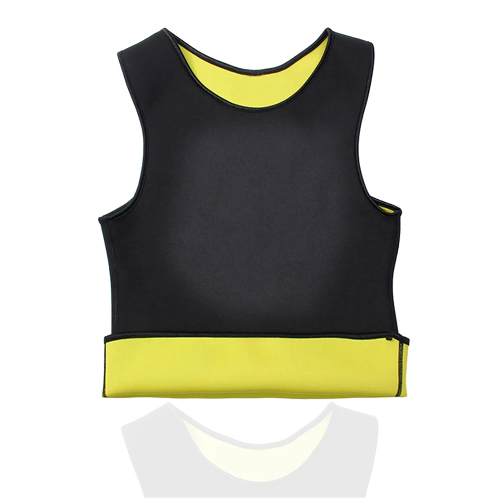 New Men Sweat Body Shaper Waist Trainer Slimming Corset Top Shirt Workout Fat Burner Thermo Sauna Pants Weight Loss Vest Strap