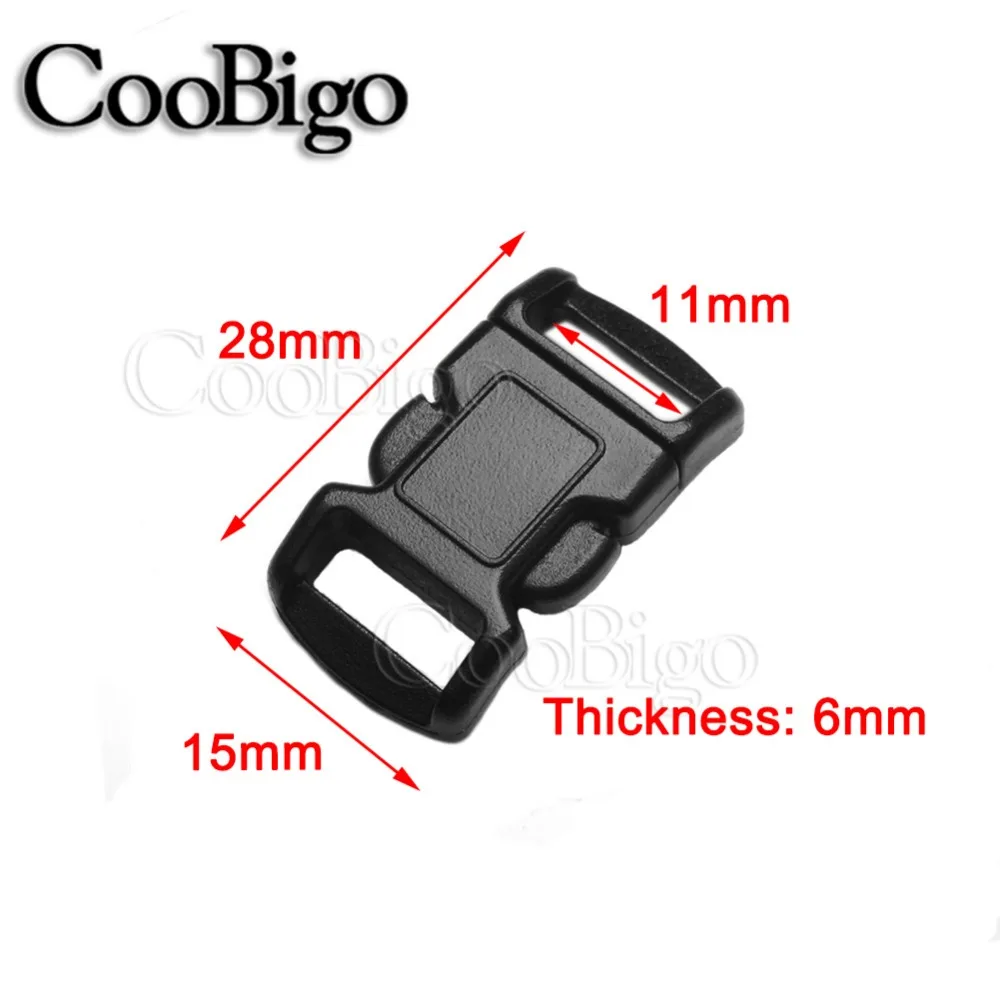 Пряжка пластиковая изогнутая для выживания контурный ремешок браслета из