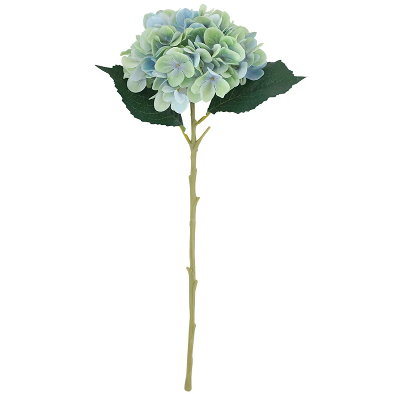 

Artificial Flowers Hydrangea for Home Wedding Decor Autum Silk Plastic Flower Background Wall High Quality Fake Flower Christmas