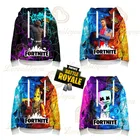 Детская толстовка с капюшоном Fortnite с изображением героев победы, 3d толстовка для мальчиков и девочек, толстовки, одежда для подростков