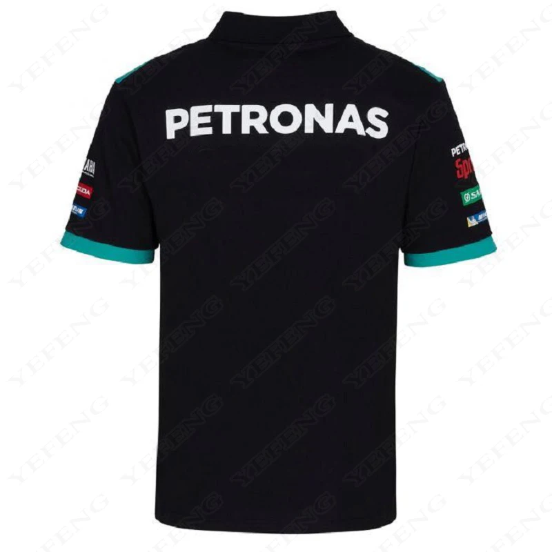 

NEW 2021 Season Petronas Printed For Yamaha POLO Shirt Ractory Racing Team Motocross Clothing T-Shirt