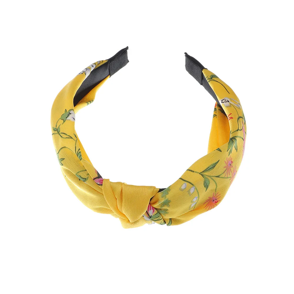 

Free shipping fashion women sweet little floral hairbands girl's knot headbands lady's headwear hair accessories